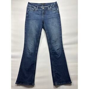 Silver Jeans Co. Women's Elyse Slim Boot Blue Denim Jeans - Size W29xL31 (30x30)